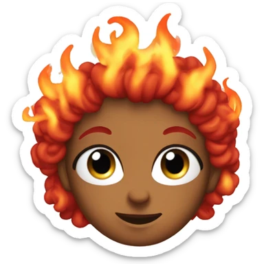 fire aries sticker