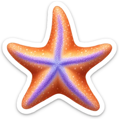 Starfish  sticker