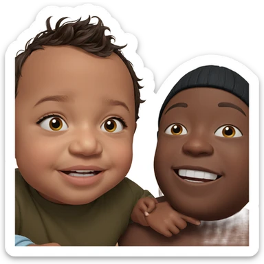 joyful moments with friends sticker