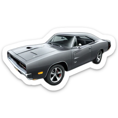 Dodge charger fast furious sticker
