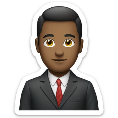 thomas in a train body wearing a suit with an American flag sticker