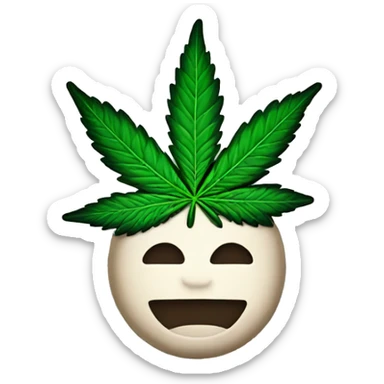 Cannabis  sticker