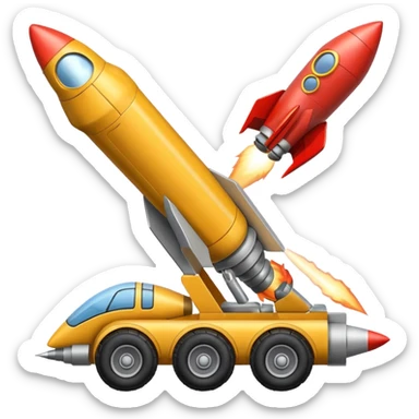 Multiple Rocket Launch System sticker