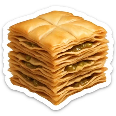 Baklava sticker