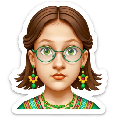 Folkloric Dancer sticker