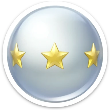 Un emoji de la esfera de dragón de 4 estrellas sticker