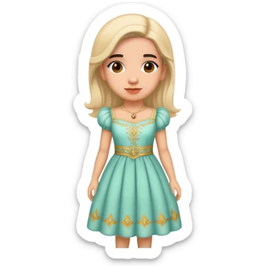 Drake in a dress sticker