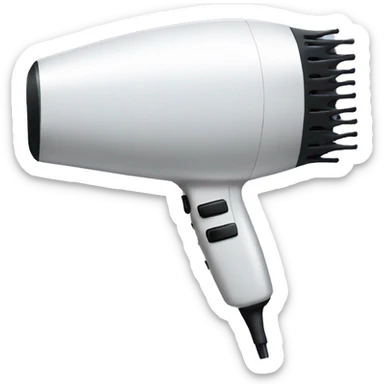 Hairdryer sticker