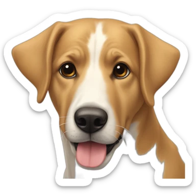 Un chien courant lucernois  sticker