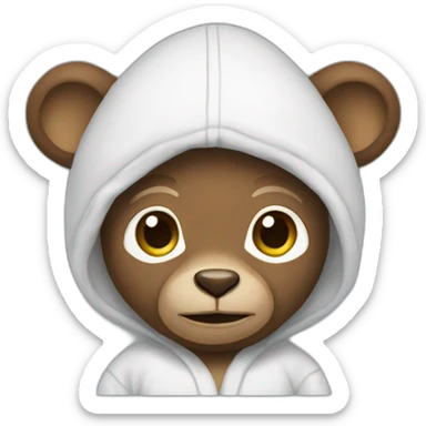 Un singe en pyjama sticker