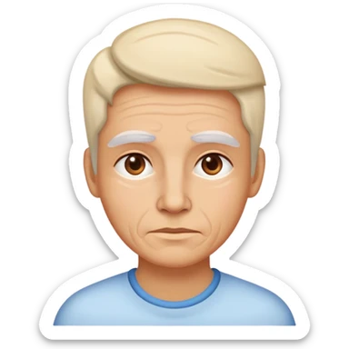 Skin issues (acne, wrinkles, dark circles) sticker