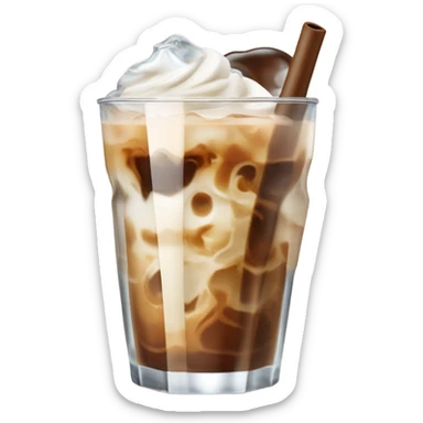 iced coffee sticker
