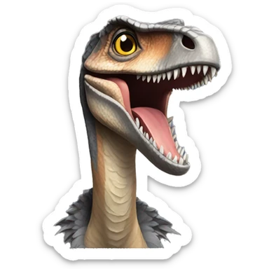Velociraptor  sticker