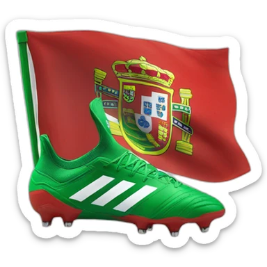 adidas predator boots with portugal flag sticker