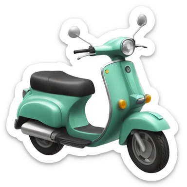 Scooter felice sticker
