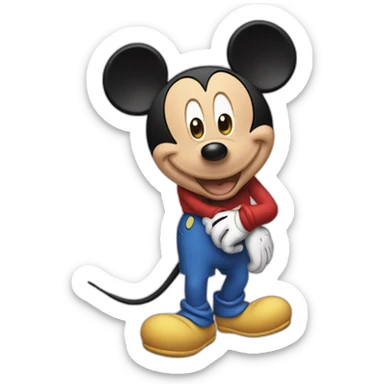 mickey sticker