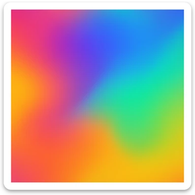 abstract mesh gradient sticker