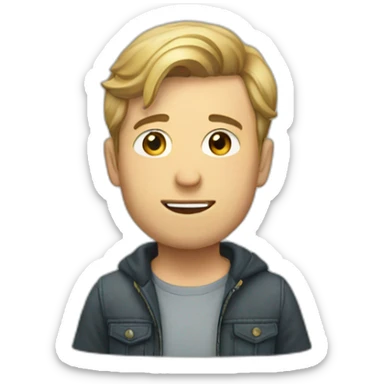 Jonathan alexander fischer sticker