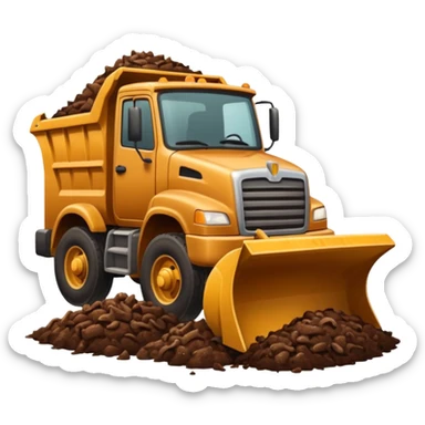 Snowplow through poop sticker