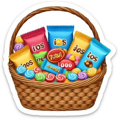 Return gift hamper sticker