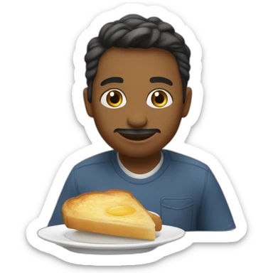 Un petit déjeuner sticker