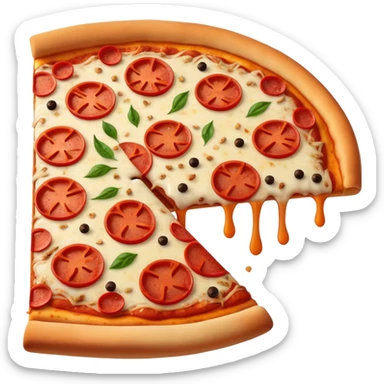 pizza au piment sticker