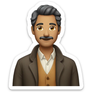 Smart man with Brahman Heritage sticker