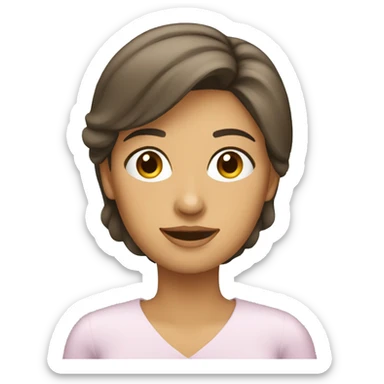 Mujer ventas sticker