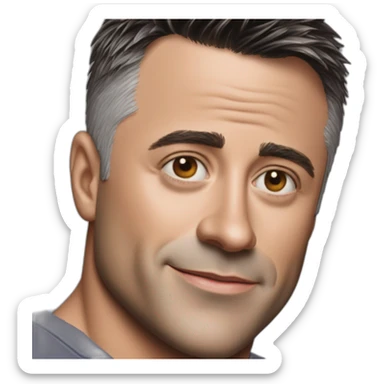 Matt LeBlanc Joey Tribbiani sticker