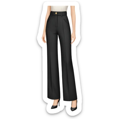 fashion trouser sticker