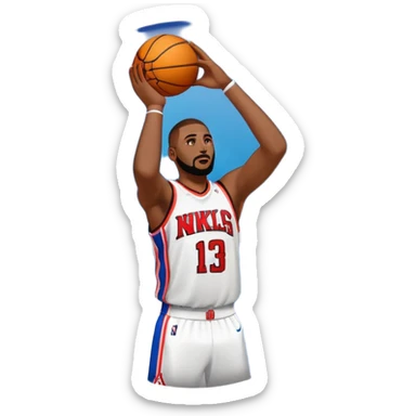 NBA LOGO sticker