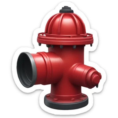 fire hydrant camera  sticker