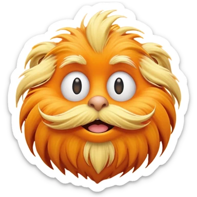 the lorax sticker