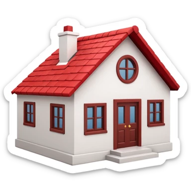 can u do simple house 3d image for my video  sticker