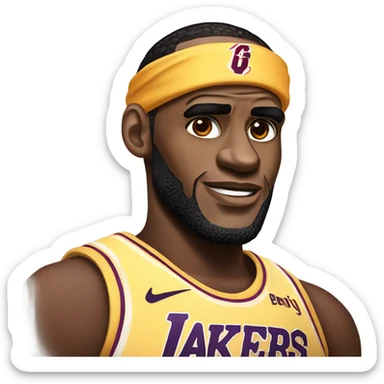 Lebron  sticker