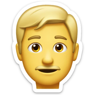 merge the existing salute emoji with disappointed emoji sticker