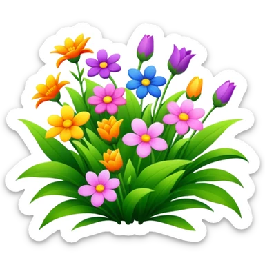 Springtime sticker