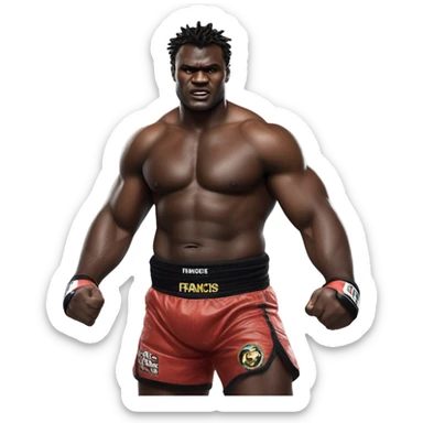 Francis ngannou sticker