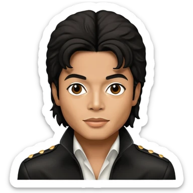Michael jackson sticker