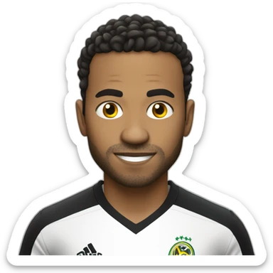 Marcelo vieira soccer sticker