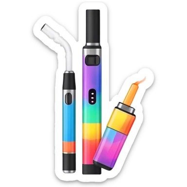 disposable vape sticker