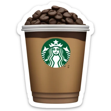 Starbucks Java chip sticker