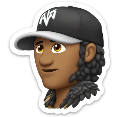 hawk tuahniese sticker