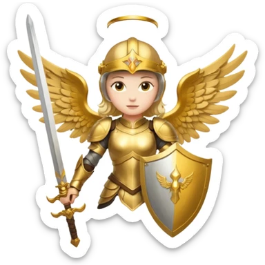 Warrior Angels and aces sticker