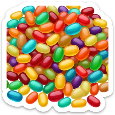 Jelly beans  sticker