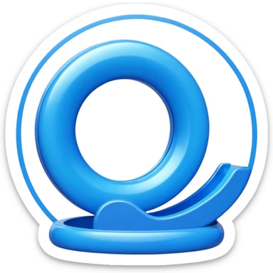 slide going in circle sticker