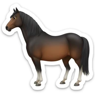 Horse sticker
