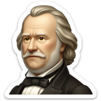 Johannes Brahms sticker