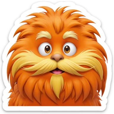the lorax sticker