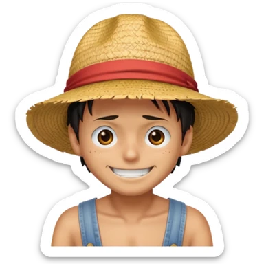 Luffy sticker